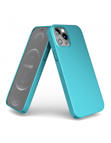 Custodia Turchese Opaco per iPhone 12 Pro - UltraSoft® Custodia Turchese Opaco per iPhone 12 Pro - UltraSoft®