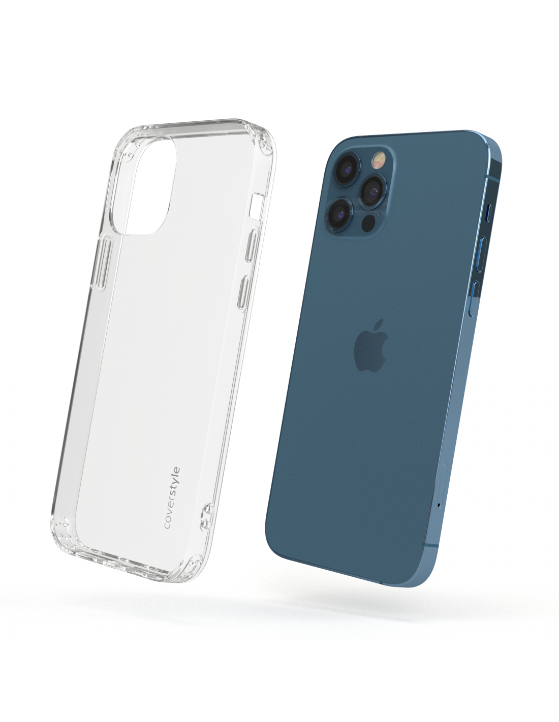 custodia protettiva prio per iPhone 12 Pro Max trasparente