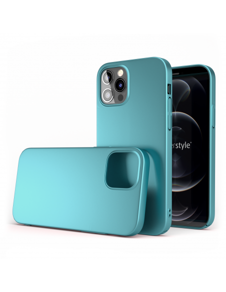 Custodia Turchese Opaco per iPhone 12 Pro Max - UltraSoft®