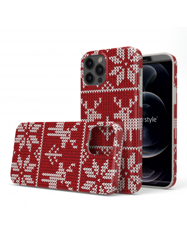 DesignFlex® - Custodia in TPU Flessibile Lucido per iPhone 12 Pro Max - Natale