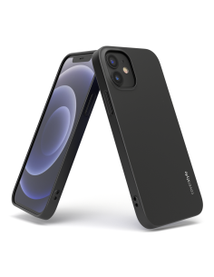 Custodia Flessibile Opaca in TPU Nero per iPhone 12 mini (5.4")- MatteFlex® 2