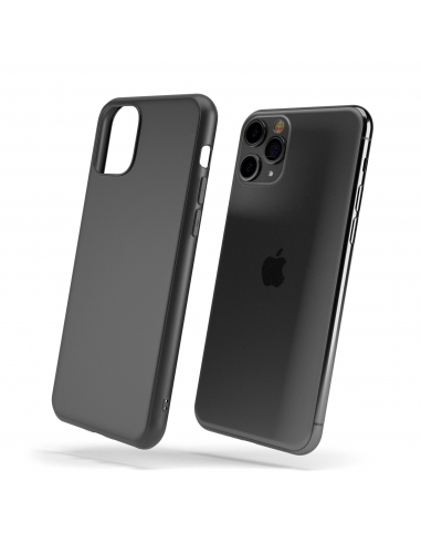 Cover Flessibile Opaca per iPhone 11 Pro Max - Nero - MatteFlex®