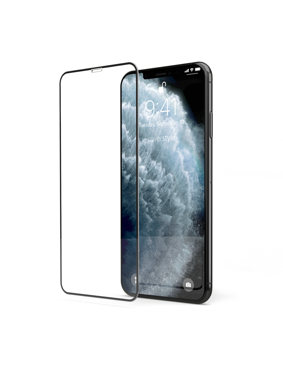 Force Glass Vetro Minerale Per IPhone 12 Pro Max - Pellicola Protettiva 9H Anti-Impronta Con Kit Montaggio - 2