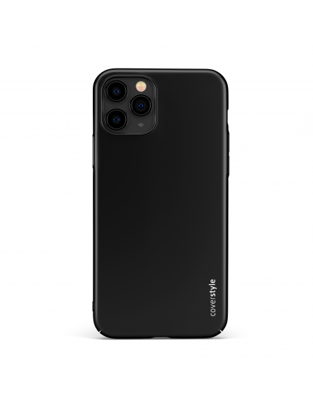 Custodia Sottile Opaca Rokmym Per IPhone 11 Pro Max: Cover Rigida In Policarbonato Antigraffio - Colore Nero
