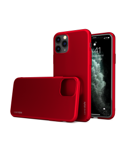 Custodia rigida sottile rosso opaco per iPhone 11 Pro Max (6.5") - UltraSoft