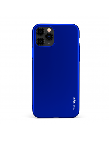 Custodia rigida sottile blu opaco per iPhone 11 Pro Max (6.5) - UltraSoft®