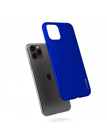 Custodia rigida sottile blu opaco per iPhone 11 Pro Max (6.5) - UltraSoft® Custodia rigida sottile blu opaco per iPhone 11 Pro Max (6.5) - UltraSoft®