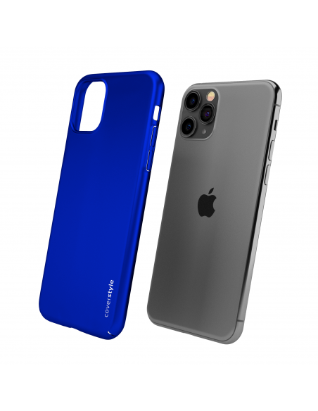 Custodia rigida sottile blu opaco per iPhone 11 Pro Max (6.5) - UltraSoft® Custodia rigida sottile blu opaco per iPhone 11 Pro Max (6.5) - UltraSoft®