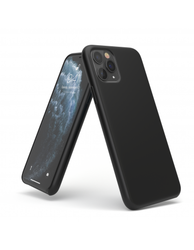 Custodia Protettiva Antiurto Per IPhone 11 (6,1 Pollici, 2019) - 3 Strati TPU Morbido + PC Rigido, Nero - Supporta Ricarica Wireless