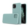 Custodia in Silicone + Microfibra per iPhone 11 Pro Max (6.5") - Turchese - LiquidSoft®