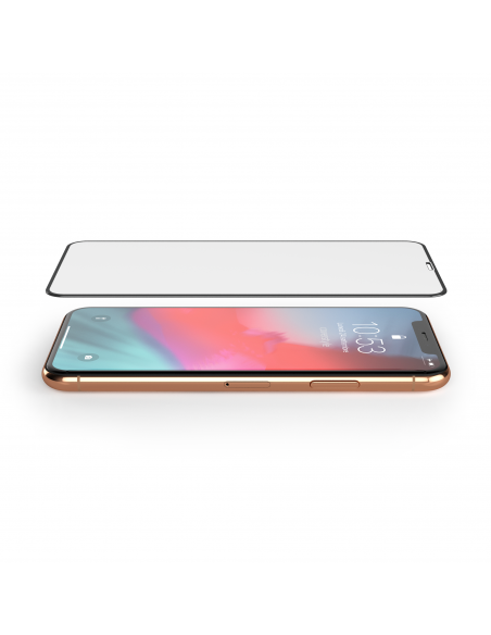 2x HyperGlass 3D PRO 0.3 - Vetro Temperato Totale per iPhone X/XS - Nero