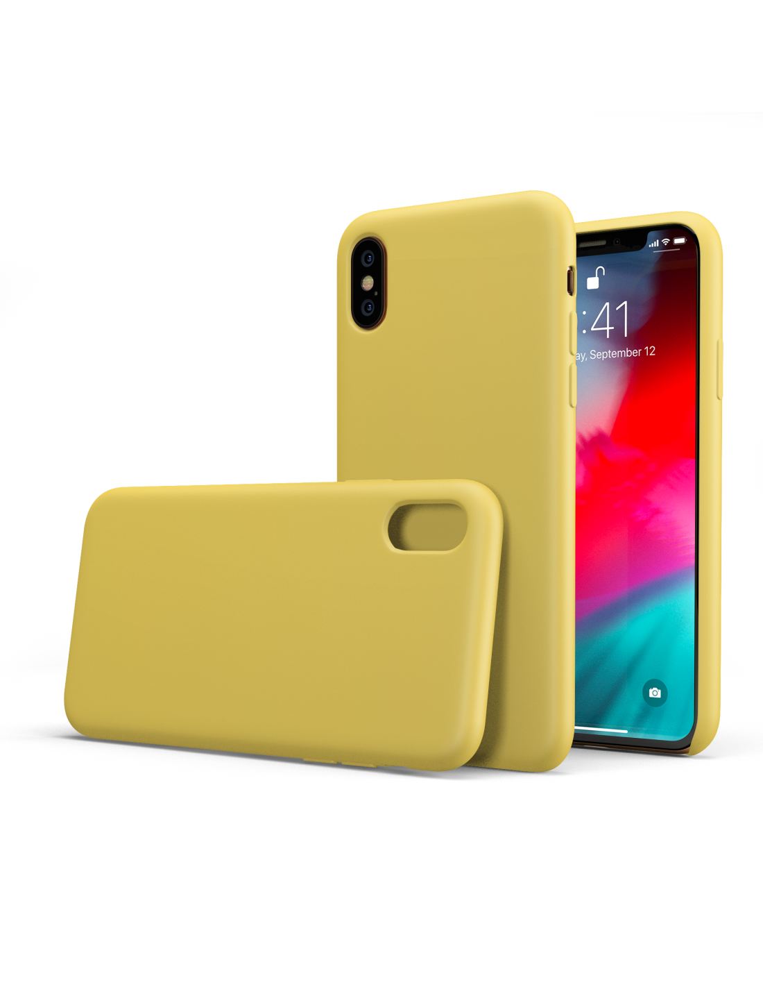 i-Paint Cover Protettiva per iPhone XS Max in Silicone Black