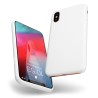 Custodia LiquidSoft® in Silicone + Interno Microfibra - iPhone X/XS - Bianco