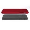 Custodia rigida sottile rosso opaco per iPhone XS - UltraSoft