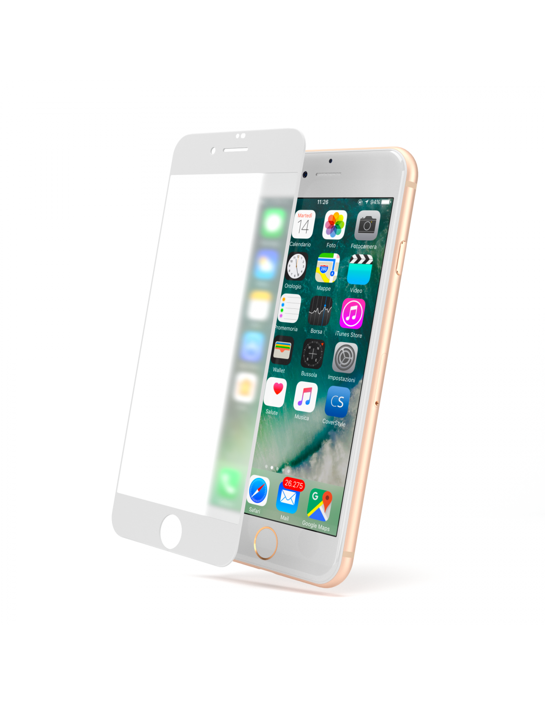 TECHGEAR [2 Pezzi Pellicola Anti Spy per iPhone 8/7 / 6 - PRIVACY 3D VETRO Autentica Pellicola in Vetro Temperato Copertura Completa Compatibile con iPhone 8, iPhone 7, iPhone 6