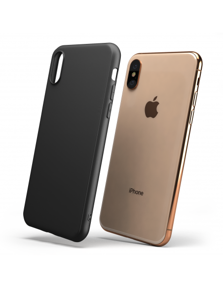MatteFlex - Cover Flessibile Opaca per iPhone XS Max - Nero MatteFlex - Cover Flessibile Opaca per iPhone XS Max - Nero