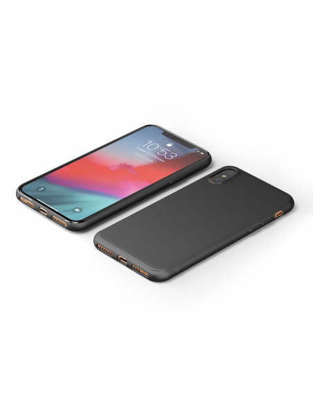 MatteFlex - Cover Flessibile Opaca per iPhone XS Max - Nero MatteFlex - Cover Flessibile Opaca per iPhone XS Max - Nero