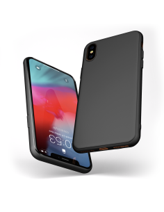 MatteFlex - Cover Flessibile Opaca per iPhone XS Max - Nero 2