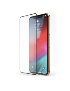 2x HyperGlass 3D PRO 0.3 - Vetro Temperato Totale per iPhone XS Max - Nero