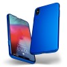 Custodia rigida sottile blu opaco per iPhone XS Max - UltraSoft