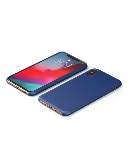 Custodia LiquidSoft® in Silicone + Interno Microfibra - iPhone XS Max - Blu Cobalto Custodia LiquidSoft® in Silicone + Interno Microfibra - iPhone XS Max - Blu Cobalto