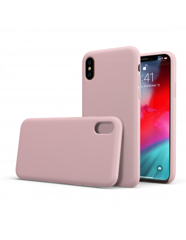 OneFlow Manicotto Slip-on Slim Con Estrattore – Compatibile IPhone XS Max, Fodera In Microfibra, Pelle PU Marrone Scuro, Protezione Totale