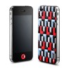 id America - Skin Cushi Art Deco per iPhone 4/4S - Modern Blue