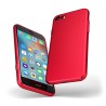 UltraSoft - Custodia rigida sottile rosso opaco per iPhone 7/8 (4.7")