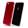 UltraSoft - Custodia rigida sottile rosso opaco per iPhone 7/8 (4.7")