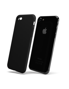 Custodia rigida sottile nero opaco per iPhone SE (2020) - UltraSoft® 2