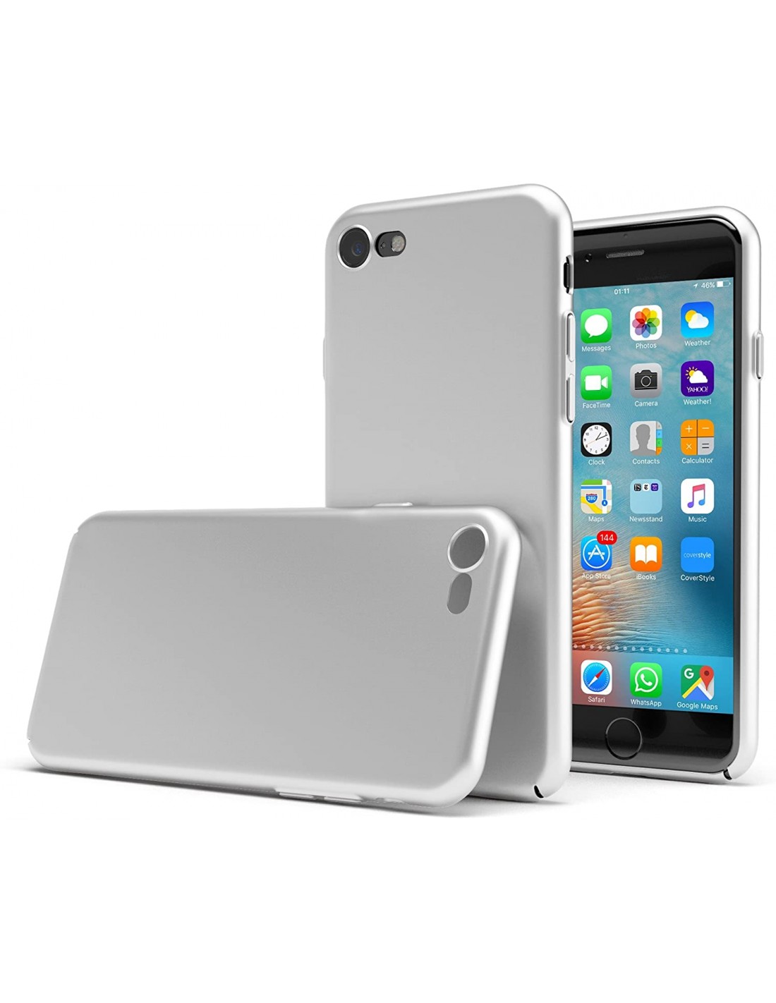 DN-Technology Custodia Portafoglio In Pelle Per IPhone SE 2022/2020, 7 E 8 – Con Supporto E Carte - 3