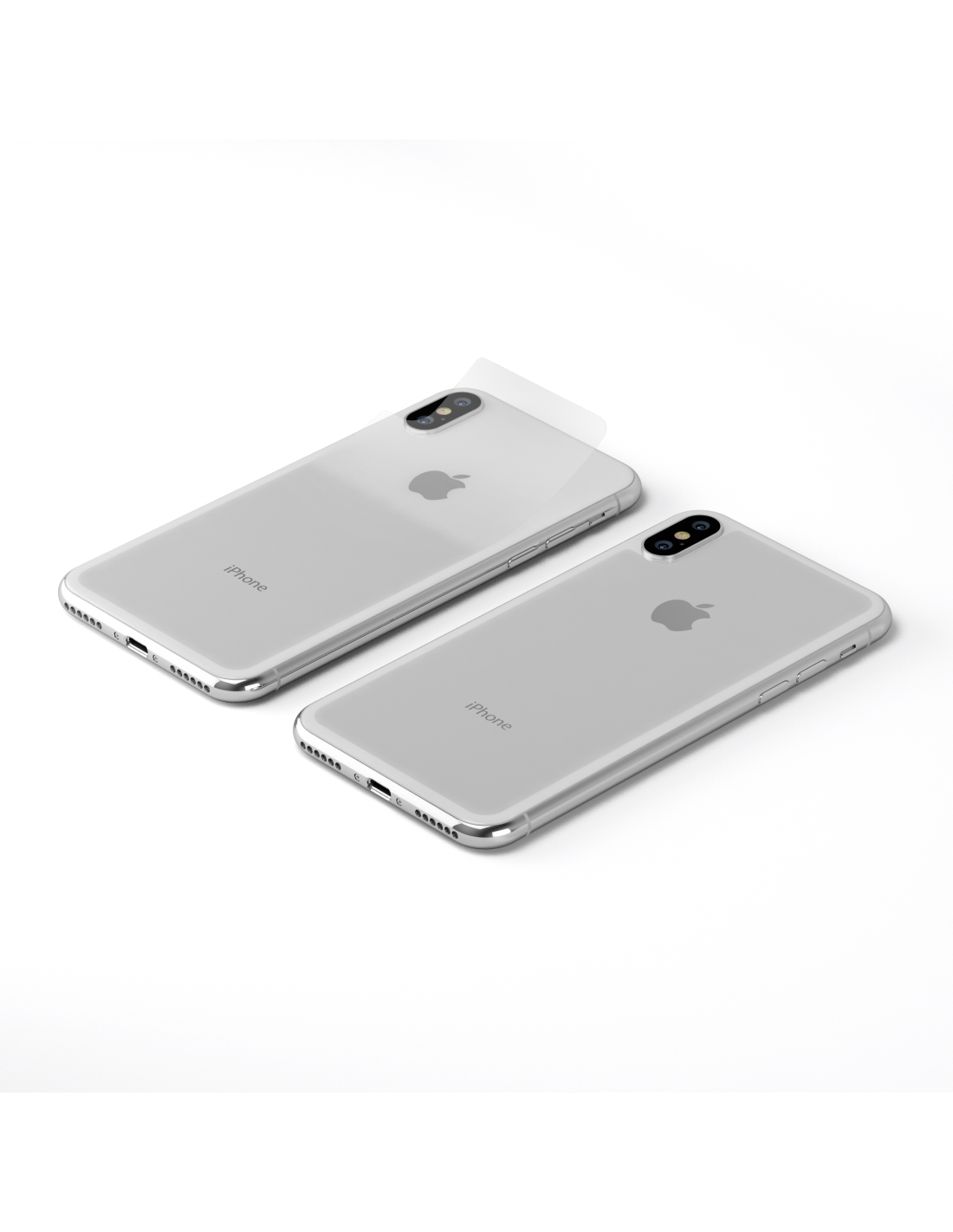 6x Pellicola per Apple iPhone XR posteriore Protettiva