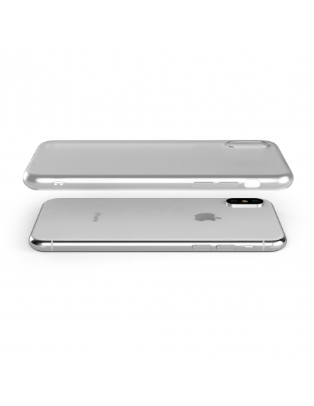 Cover Flessibile Opaca Trasparente per iPhone X - FrostFlex