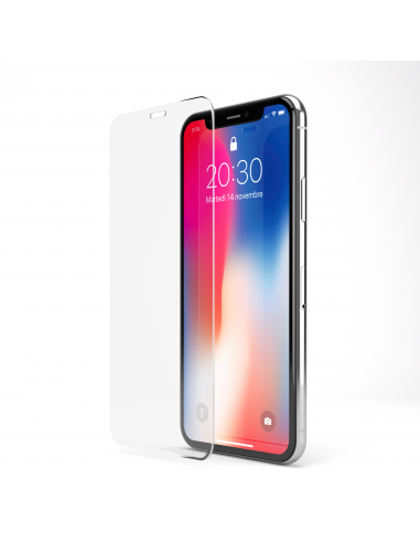 Vetro Temperato Semi-Totale per iPhone X - HyperGlass 0.3 PRO - 2pz.