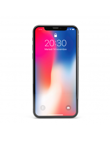 Vetro Temperato Semi-Totale per iPhone X - HyperGlass 0.3 PRO - 2pz.