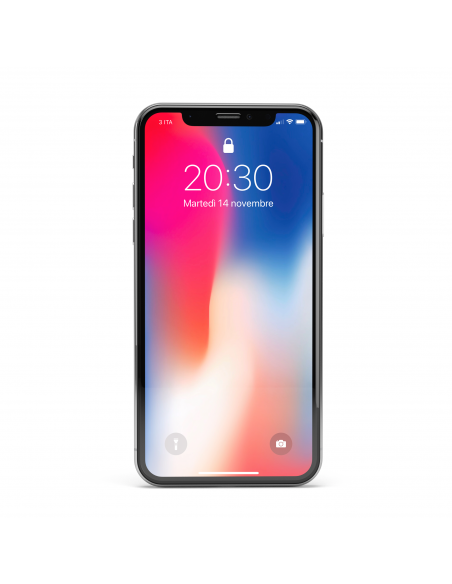 Vetro Temperato Semi-Totale per iPhone X - HyperGlass 0.3 PRO - 2pz.