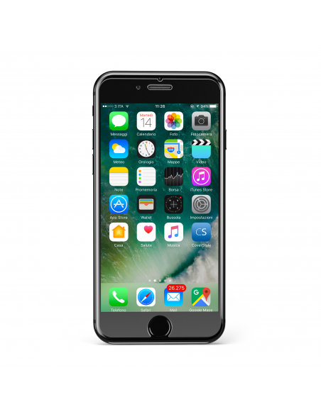 Pellicola in Vetro Temperato Opaco 0.3 mm per iPhone 7 Plus (5.5") - HyperGlass M 0.3