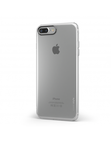 ZeroFlex ADV - Cover Sottile Flessibile 1.0mm + Bordo Fotocamera Rinforzato per iPhone 7 (4.7") - Trasparente