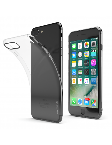 ZeroFlex ADV - Cover Sottile Flessibile 1.0mm + Bordo Fotocamera Rinforzato per iPhone 7 (4.7") - Trasparente