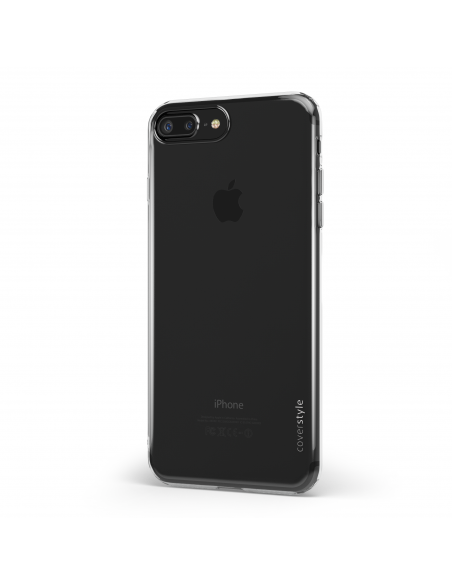 ZeroFlex ADV - Cover Sottile Flessibile 1.0mm + Bordo Fotocamera Rinforzato per iPhone 7 (4.7") - Trasparente