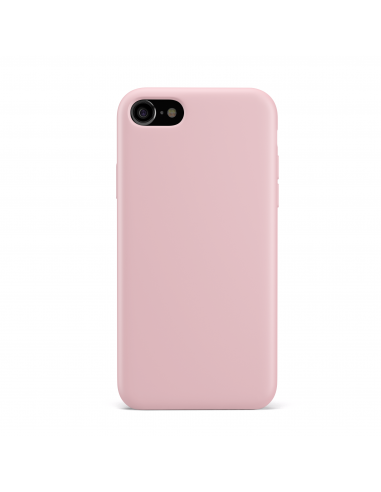 Custodia LiquidSoft® in Silicone + Interno Microfibra - iPhone 7/8 - Rosa Chiaro