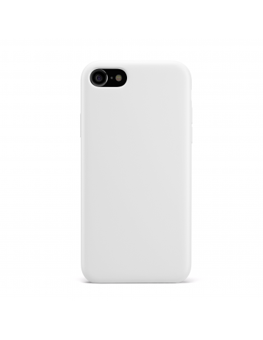 Custodia LiquidSoft® in Silicone + Interno Microfibra - iPhone 7/8 - Bianco