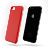 Custodia LiquidSoft® in Silicone + Interno Microfibra - iPhone 7/8 - Rosso