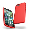 Custodia LiquidSoft® in Silicone + Interno Microfibra - iPhone 7/8 - Rosso