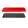 Custodia LiquidSoft® in Silicone + Interno Microfibra - iPhone 7/8 - Rosso