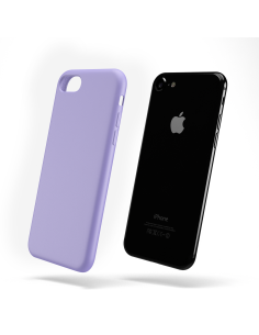 Custodia LiquidSoft® in Silicone + Interno Microfibra - iPhone 7/8 - Viola 2