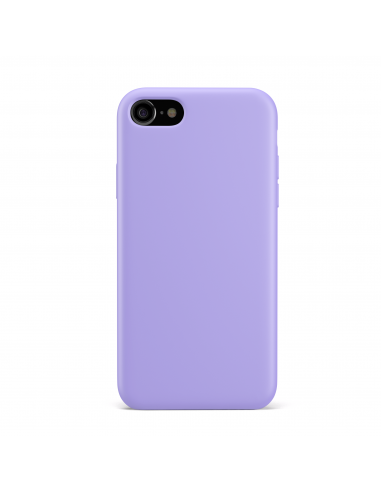 Custodia LiquidSoft® in Silicone + Interno Microfibra - iPhone 7/8 - Viola