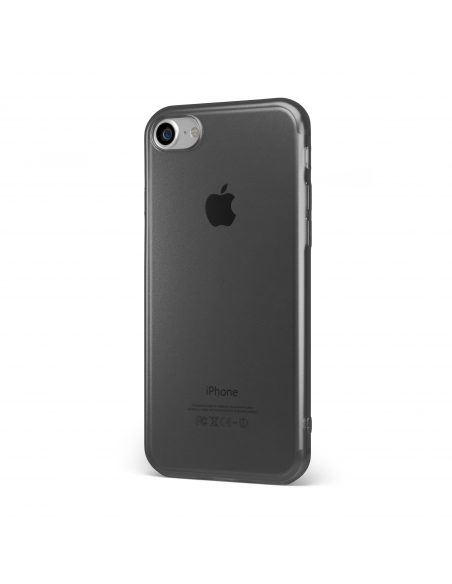 FrostFlex - Cover Nera Opaca per iPhone 7 (4.7")