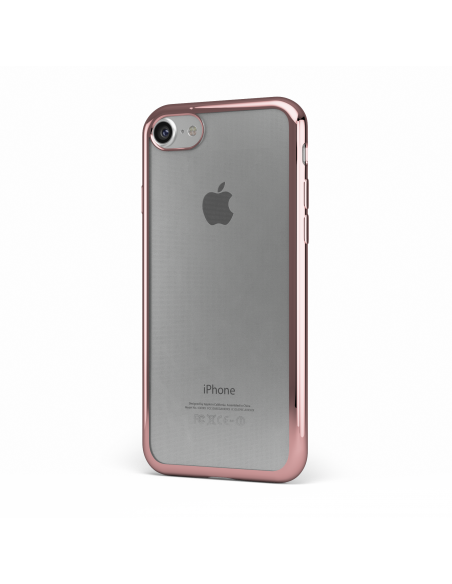 Custodia Bordo Cromato Oro Rosa per iPhone 7/8 (4.7") - ChromFlex