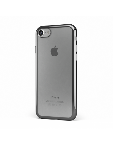 Custodia Bordo Cromato Grigio per iPhone 7/8 (4.7") - ChromFlex